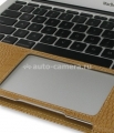 Кожаный чехол-книжка для Macbook Air 11" PDair Book Type, цвет croco brown (GTIPNCBX1)