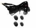 Водонепроницаемые вакуумные наушники для iPhone и iPod H2O Audio Flex Waterproof Sport, цвет черный (CB1-BK)