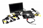 Автомобильный видеорегистратор 4х канальный видеорегистратор для автошкол NSCAR 401