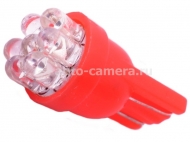 Светодиодные лампы T10 7 LED red