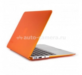 Пластиковый чехол для Macbook Air 11" Speck SeeThru Satin, цвет Clementine (SPK-A0362)