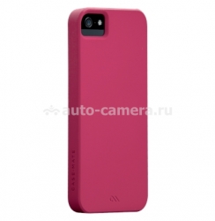 Пластиковый чехол на заднюю крышку для iPhone 5 / 5S Case Mate Barely There, цвет pink (CM022390)