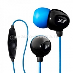 Водонепроницаемые вакуумные наушники для iPhone и iPod X-1 Surge Contact Waterproof Headphones, цвет black (IE2-MBK-X)